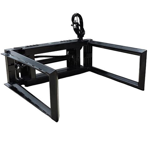 skid steer bale clamp|bale mounts for sale.